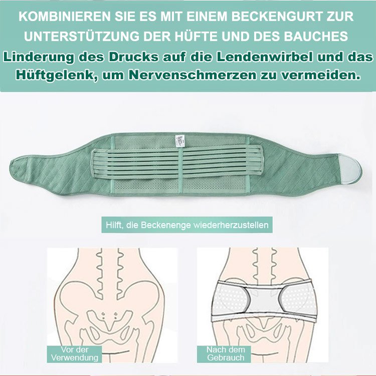 Erweiterte vergrößerte und verbreiterte Ischias Lendenwirbelstützgürtel
