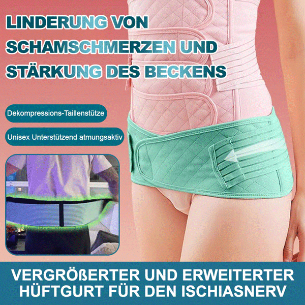 Erweiterte vergrößerte und verbreiterte Ischias Lendenwirbelstützgürtel