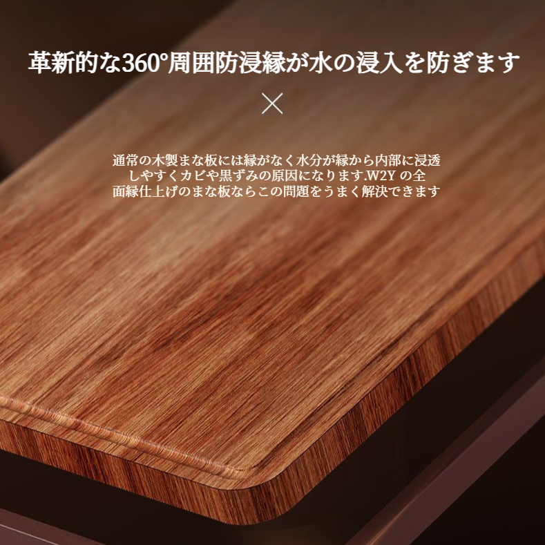 家庭用抗菌まな板 両面ケース 防カビ粘着ボード ステンレスまな板