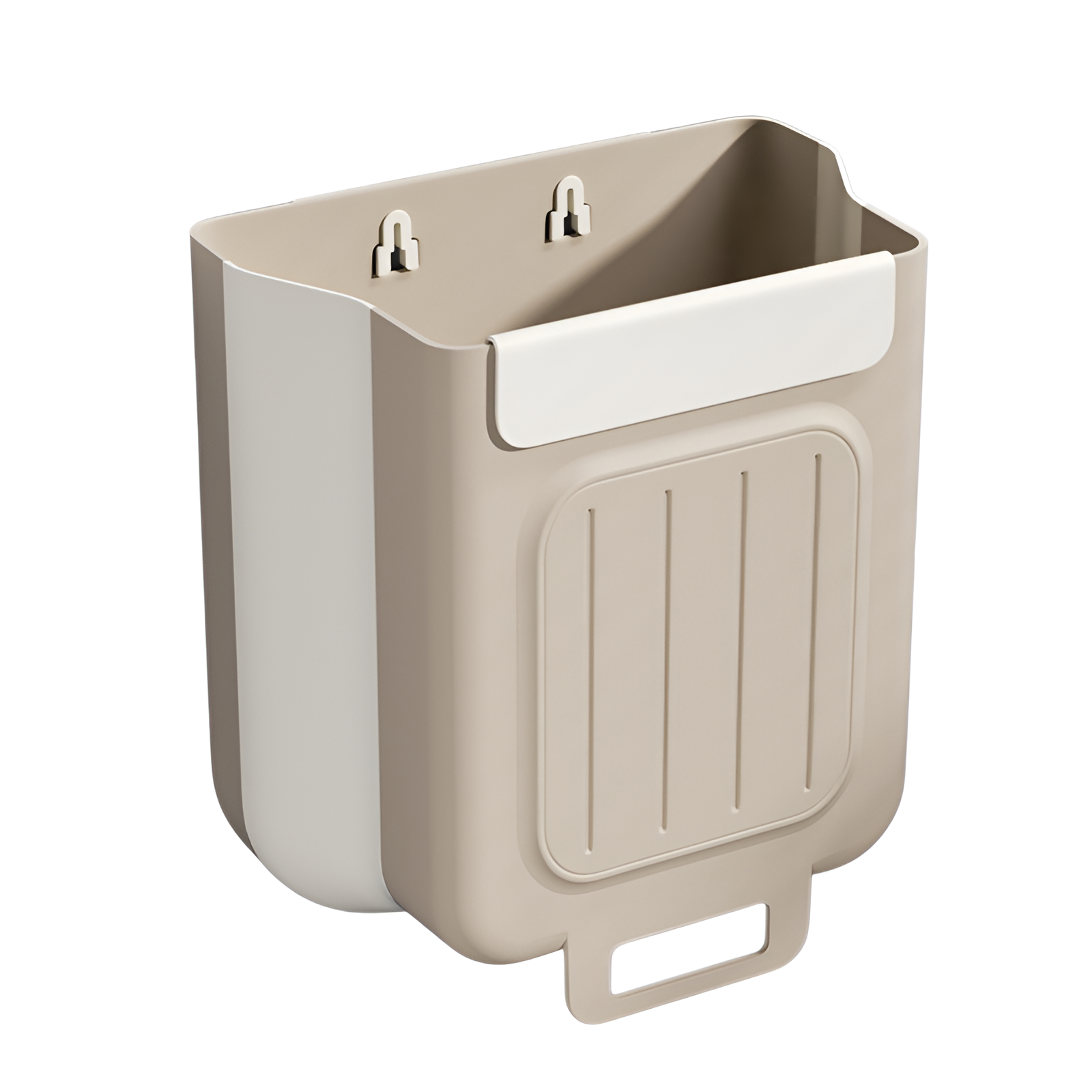 壁掛けゴミ箱 キッチン ゴミ箱 壁掛け 折りたたみ 式 オフィス 車内 机 引っ掛け 吊り下げ タイプ おしゃれ スリム 丈夫 大容量 挟むだけ 蓋なし シンクの扉に掛ける 床がスッキリ 整頓 収納グ