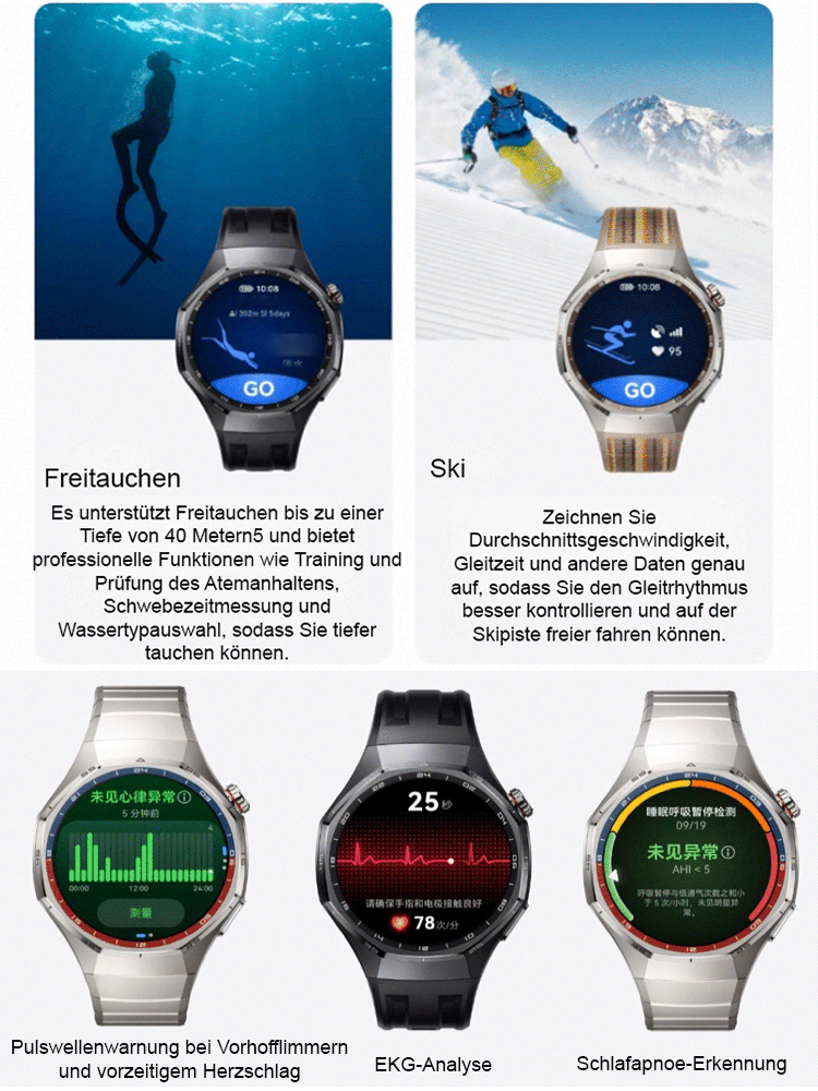 Bluetooth-Gesprächs-Smartwatch
