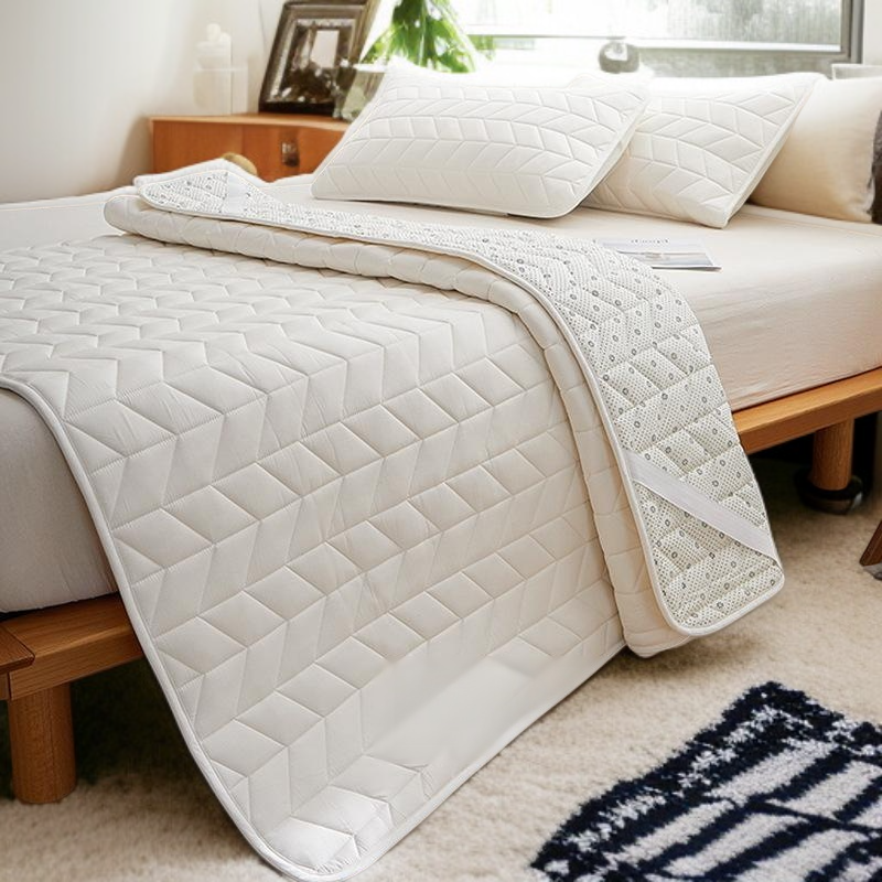 순면 매트리스 쿠션 접이식 항균 싱글 요 미끄럼 방지