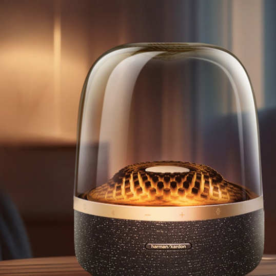 New Colored Glass Light Bluetooth Speaker