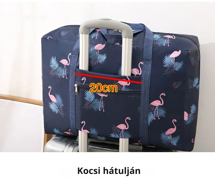 Összehajtható tárolózsák könnyű anyagból