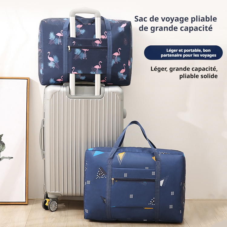 Sac de rangement de voyage pliable et imperméable