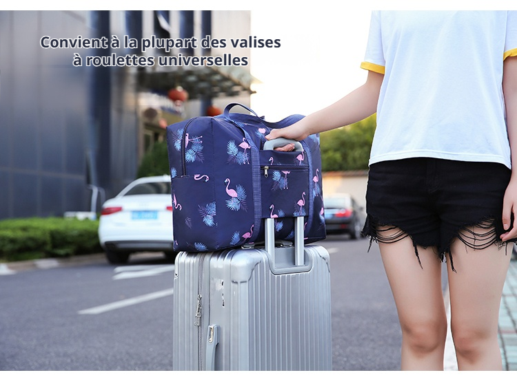 Sac de rangement plié pour un gain de place