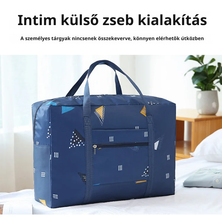 Praktikus utazási tárolózsák cipzárral