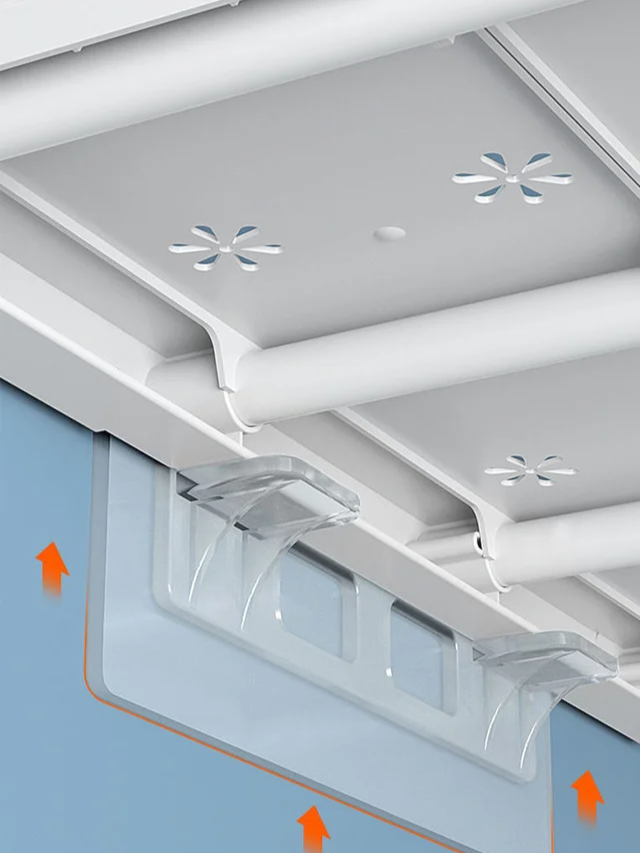 Bezvrtací policový organizér do kuchyňské skříňky