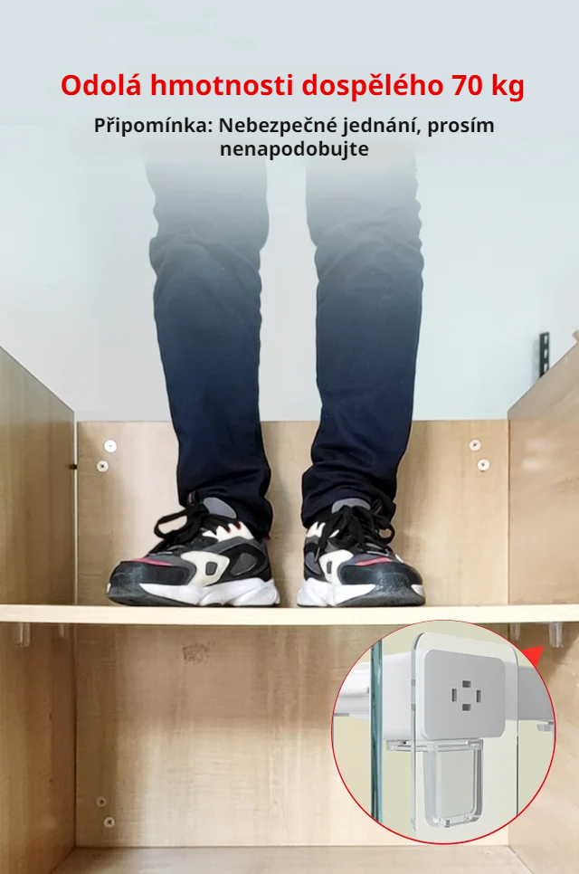 Víceúrovňový stojan pro kuchyňské skříňky