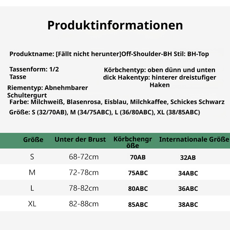 Unterwäsche für Frauen mit kleinen Brüsten im Sommer Pushupdünner schulterfreier BH unsichtbares uns