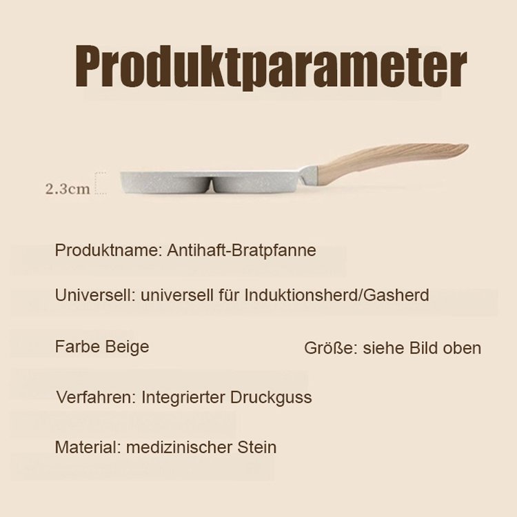 Poröse Antihaft-Pfanne
