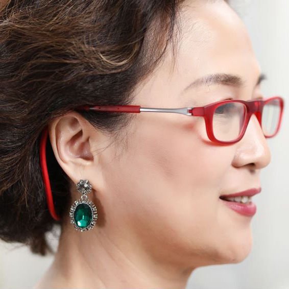 Neue hochauflösende faltbare hängende Halslesebrille