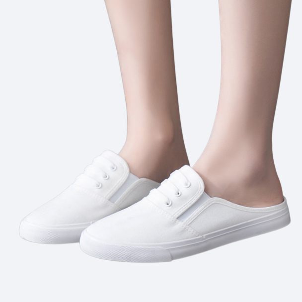 عشاق الصيف نصف الدعم قماش أحذية