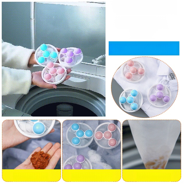 Clean Spinning Laundry Ball