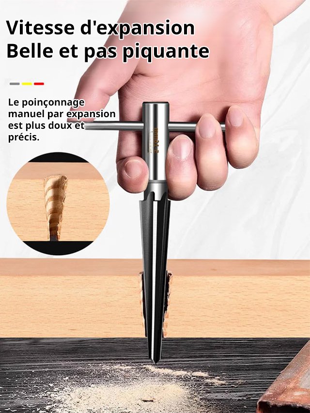 Ensemble de tarauds coniques manuels