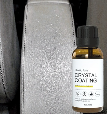 [Free give sponge] car plastic renovation coating