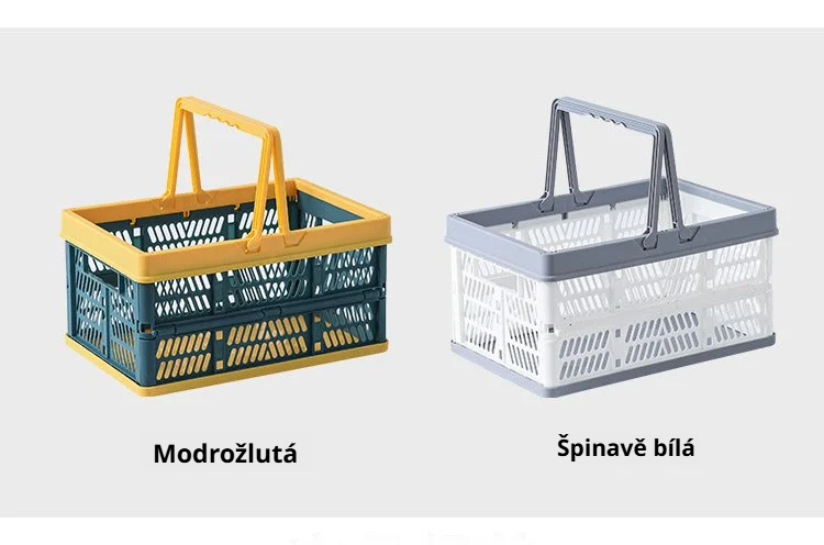 Moderní design nákupního úložného koše