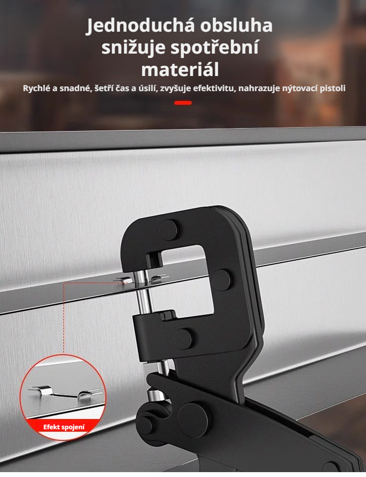 Použití GK-Light kleští při stavbě stěn