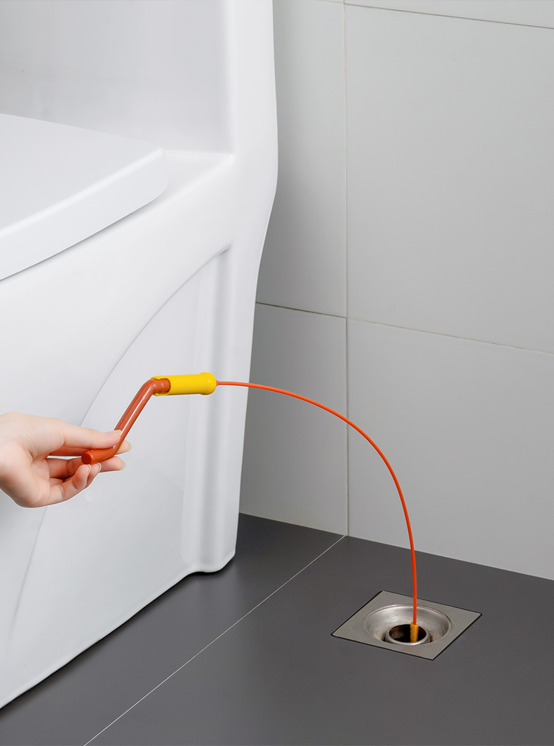 관로 내부 청소 모습