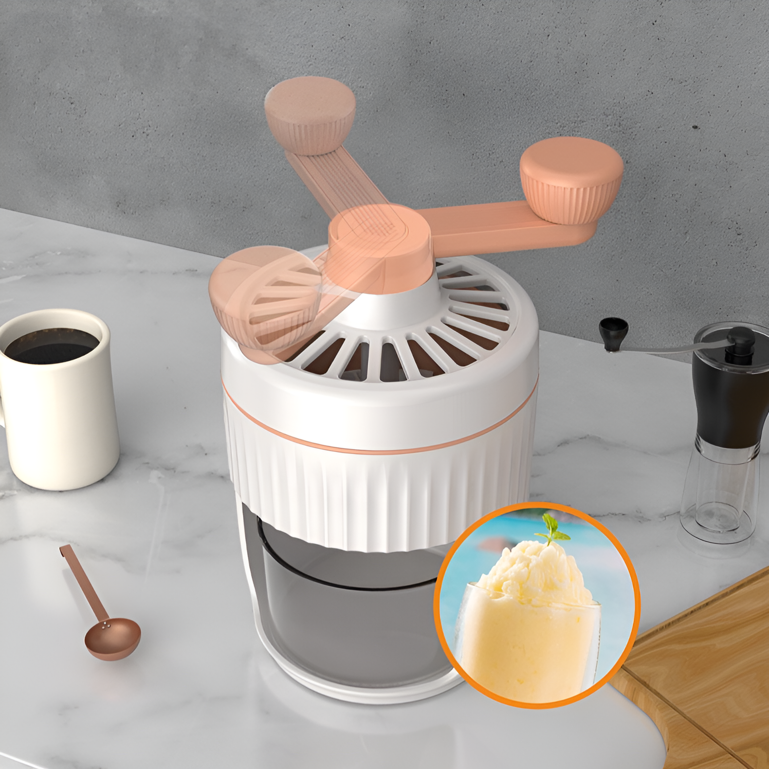 かき氷器 手動 ふわ雪 手動かき氷器 製氷 本格ふわふわ食感