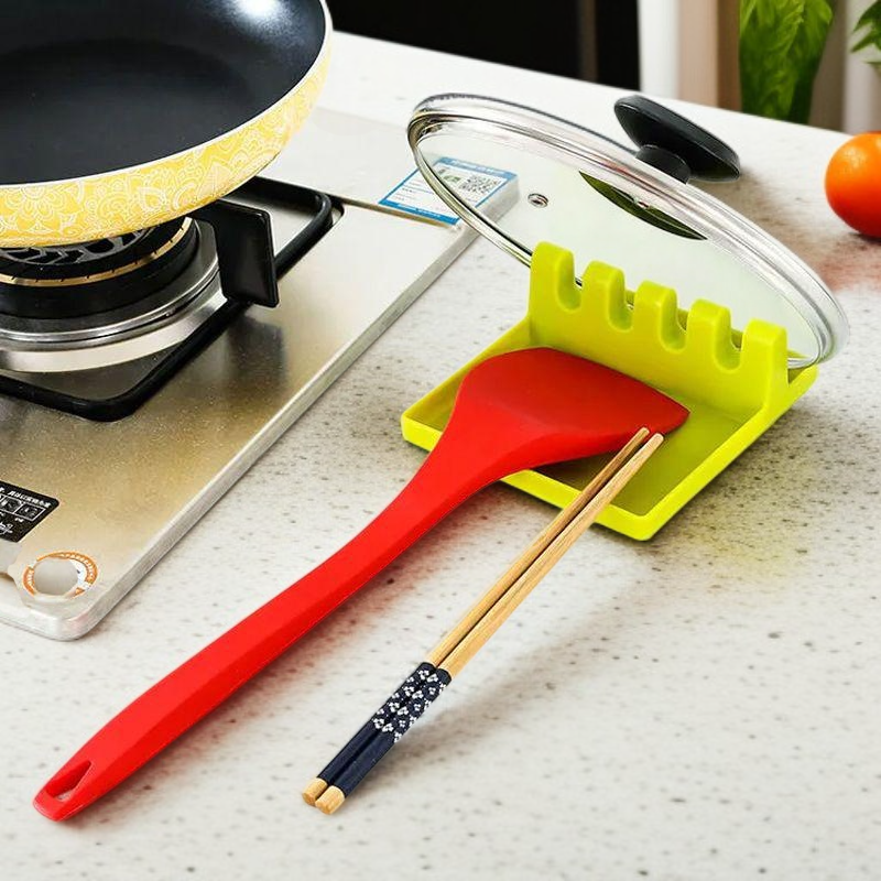 조리대 다기능 냄비 뚜껑 걸이