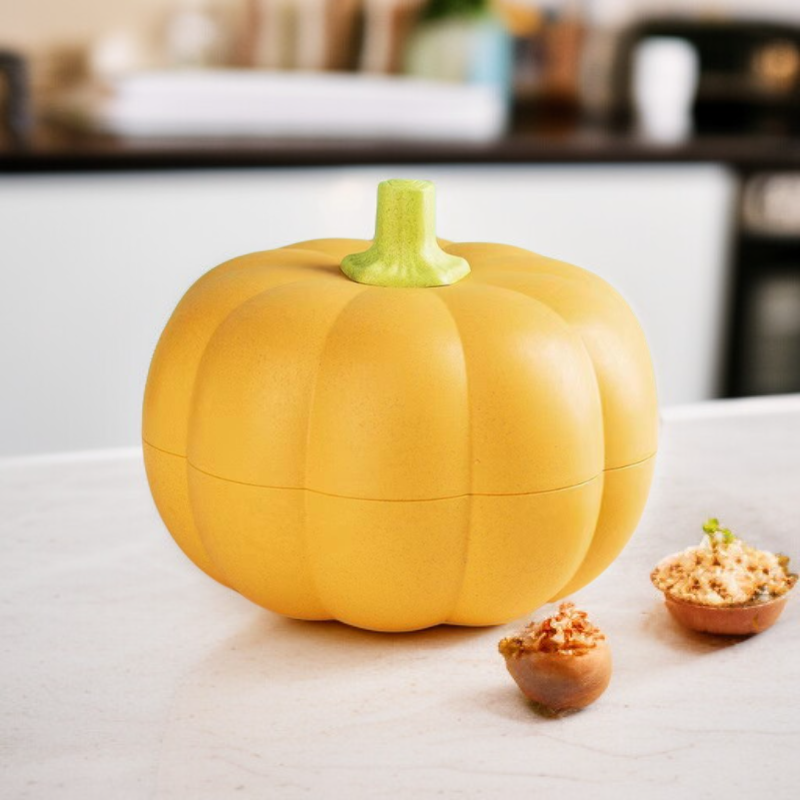 Haushalt Doppelschicht Kürbis Form Obsttafel