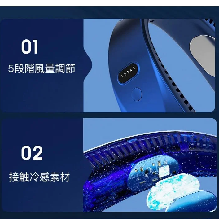 【2024夏の必需品 新世代首掛け扇風機】