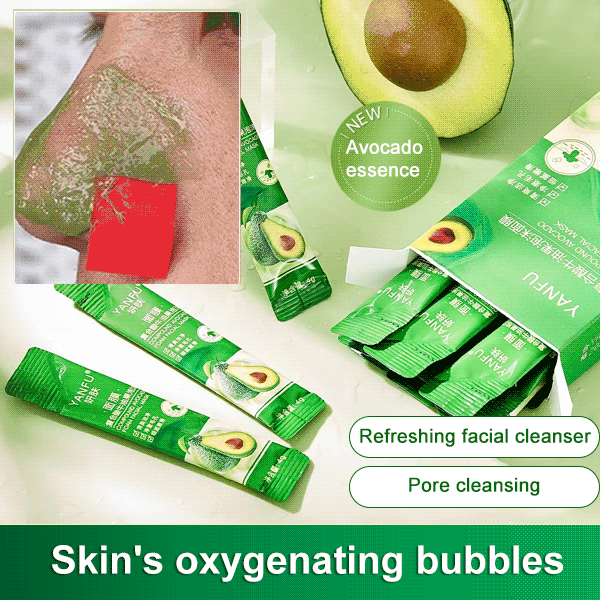 Complex Acid Avocado Cleansing Facial Bubble Mask
