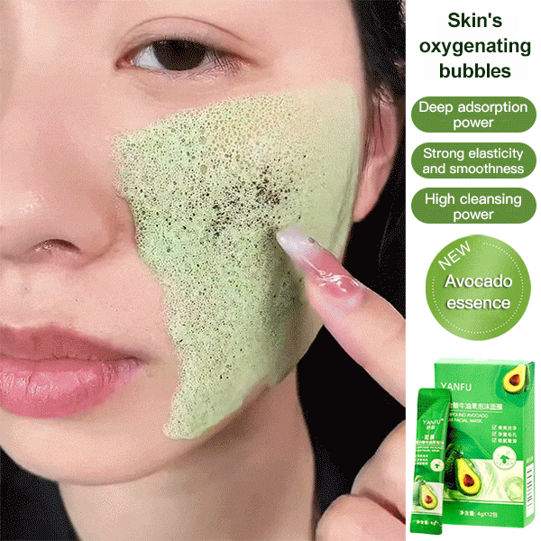 Complex Acid Avocado Cleansing Facial Bubble Mask