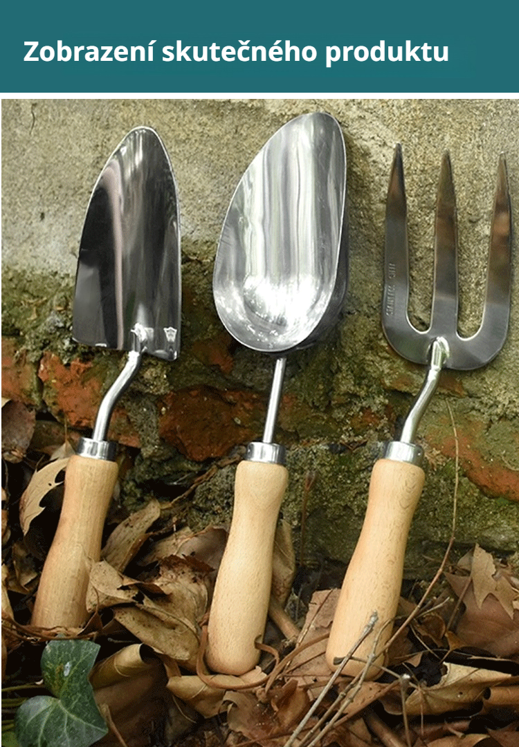 Praktická sada nářadí pro údržbu zahrady
