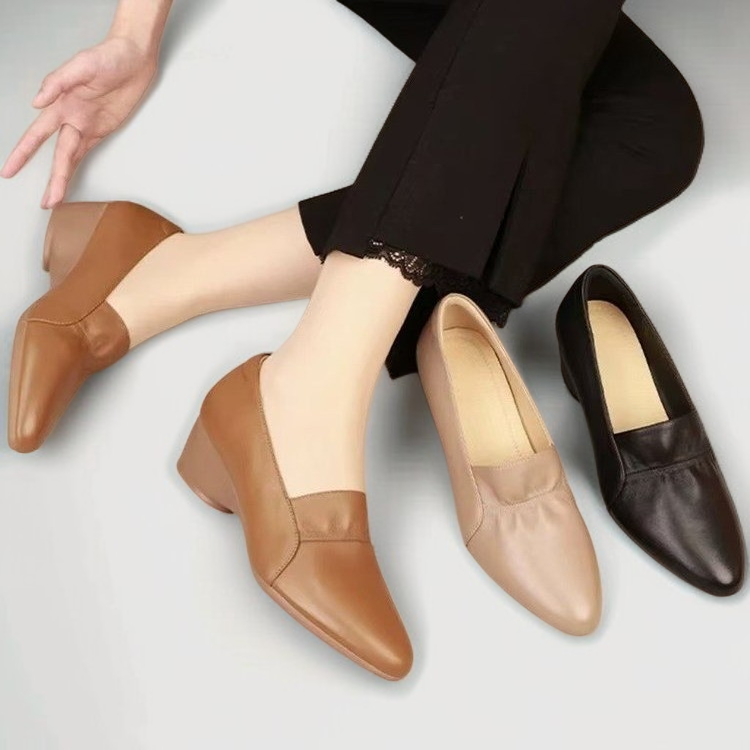 أحذية جلدية كلاسيكية للرجال والنساء