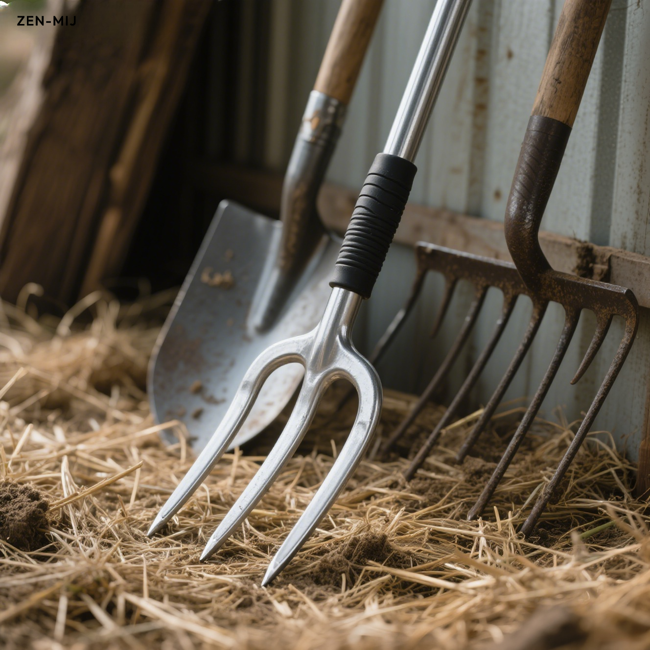 農業用家庭用スチールフォーク