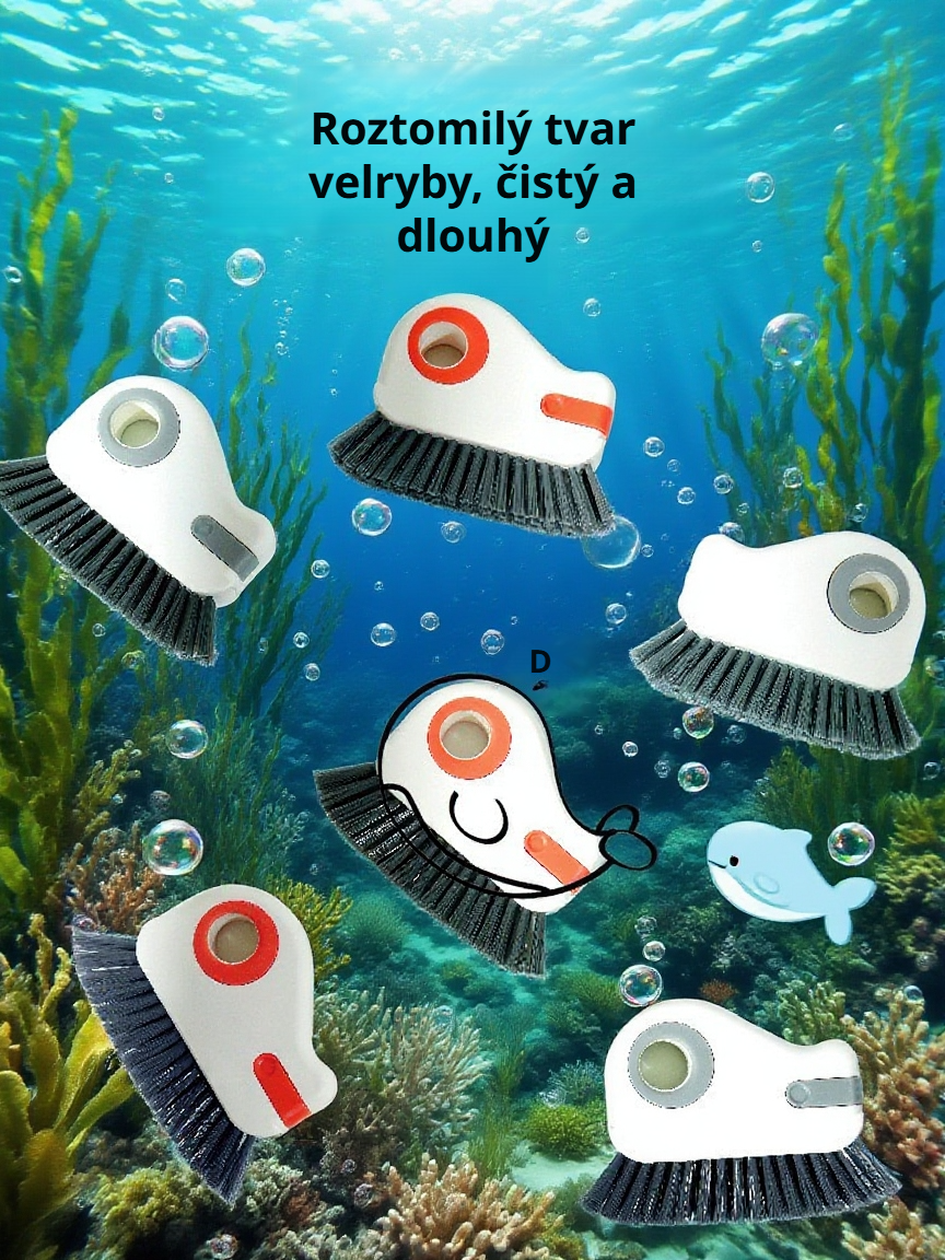 Kartáček ptáček na těžko dostupná místa