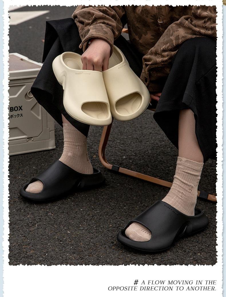 패션 커플 슬리퍼 실내용