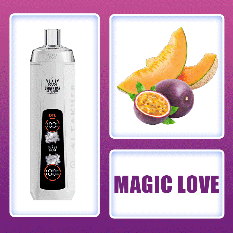 Al Fakher 8K CRYSTAL DUAL Zauberhafte Liebe