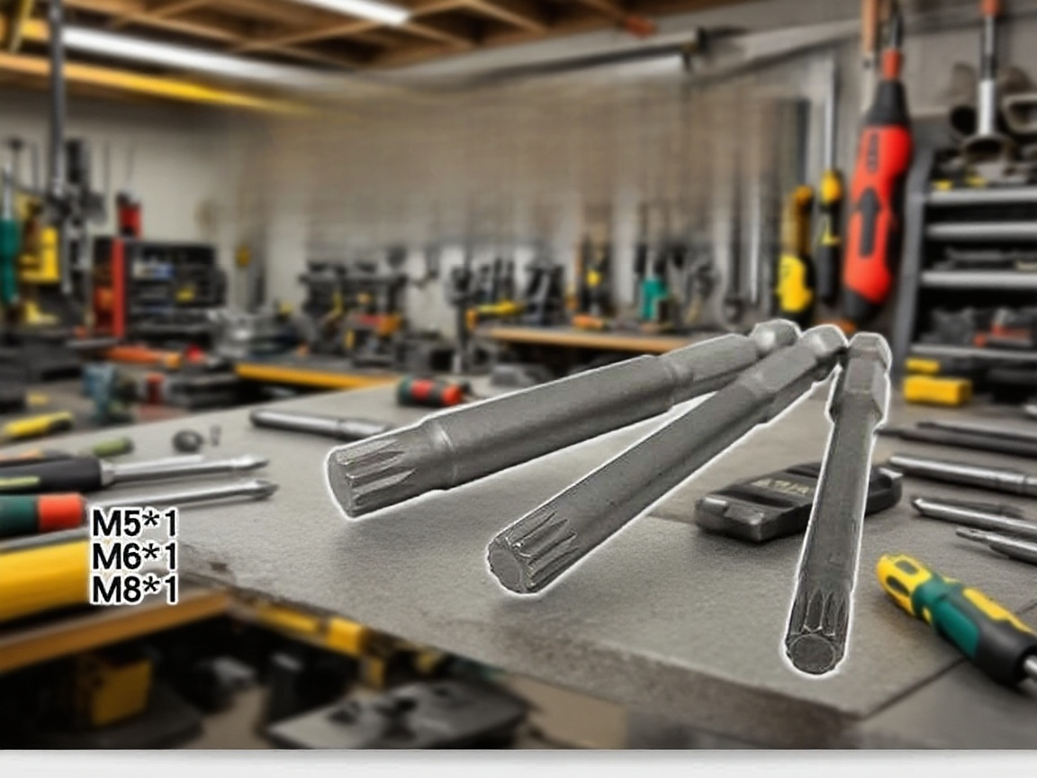 Portable electric screwdriver set in carrying case