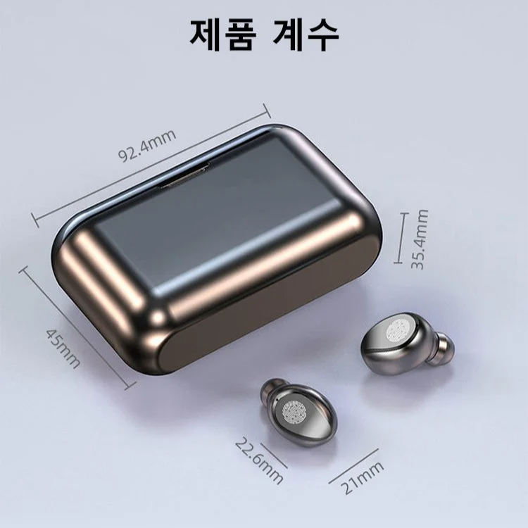 스마트 블루투스 소음 저감 이어폰