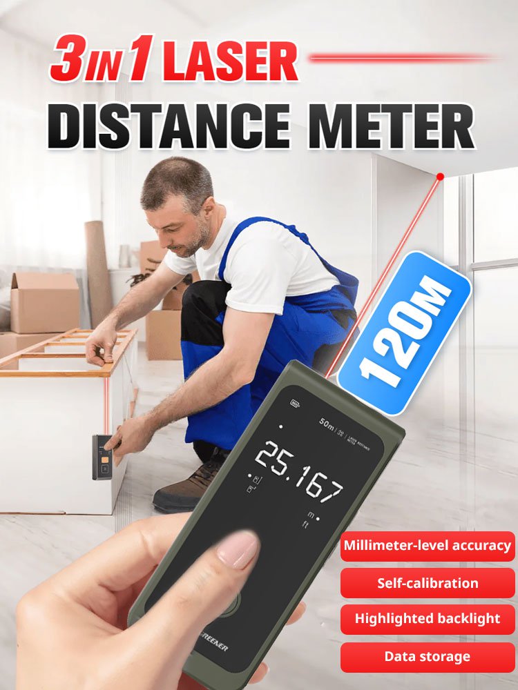 High-precision handheld laser rangefinder