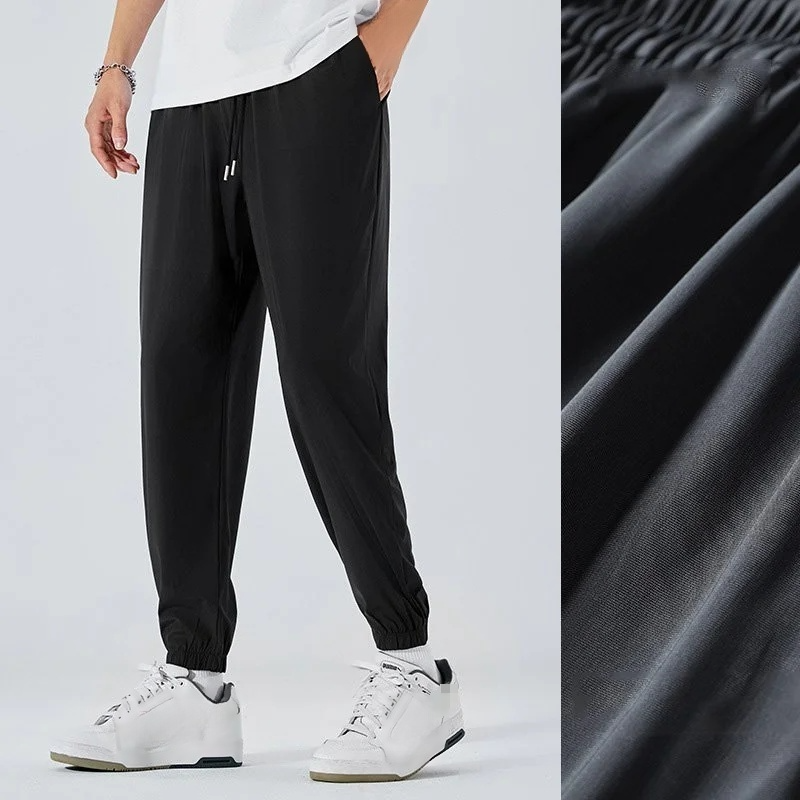 남성 캐주얼 아이스 속건 팬츠