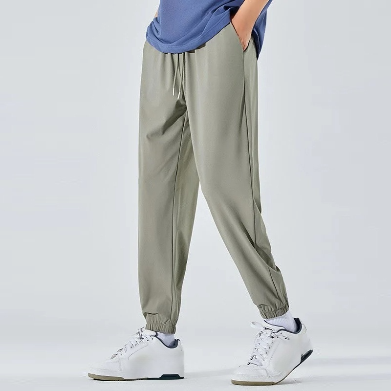 남성 캐주얼 아이스 속건 팬츠