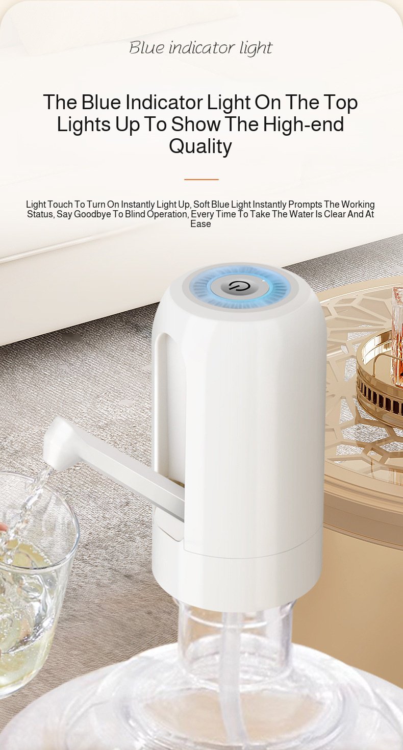 Easy-to-clean detachable water pump dispenser
