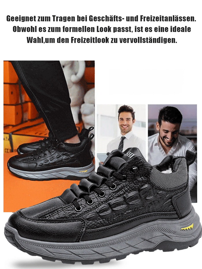 Krokodilmuster gefütterte Baumwollschuhe