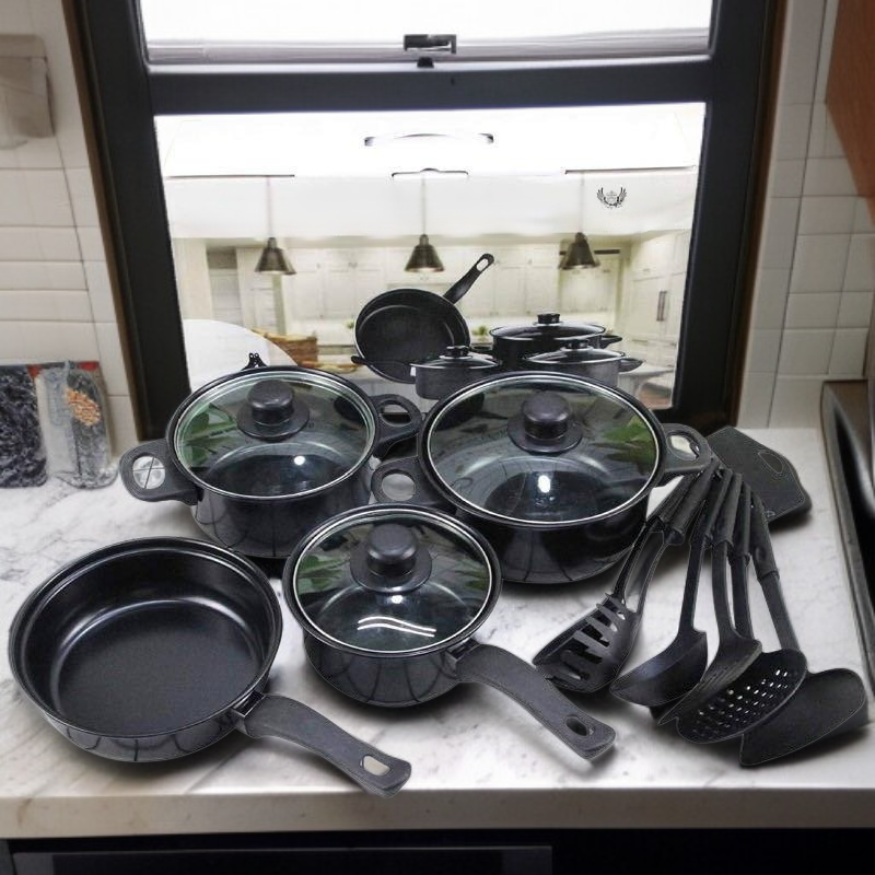 Essential cookware set for daily cooking