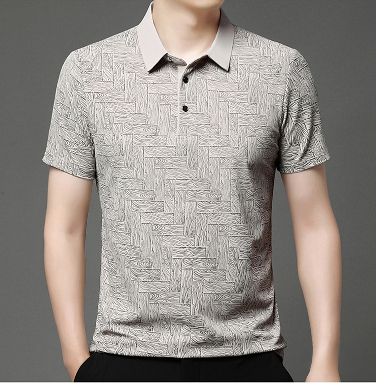 おしゃれなデザインの接触冷感ポロシャツ