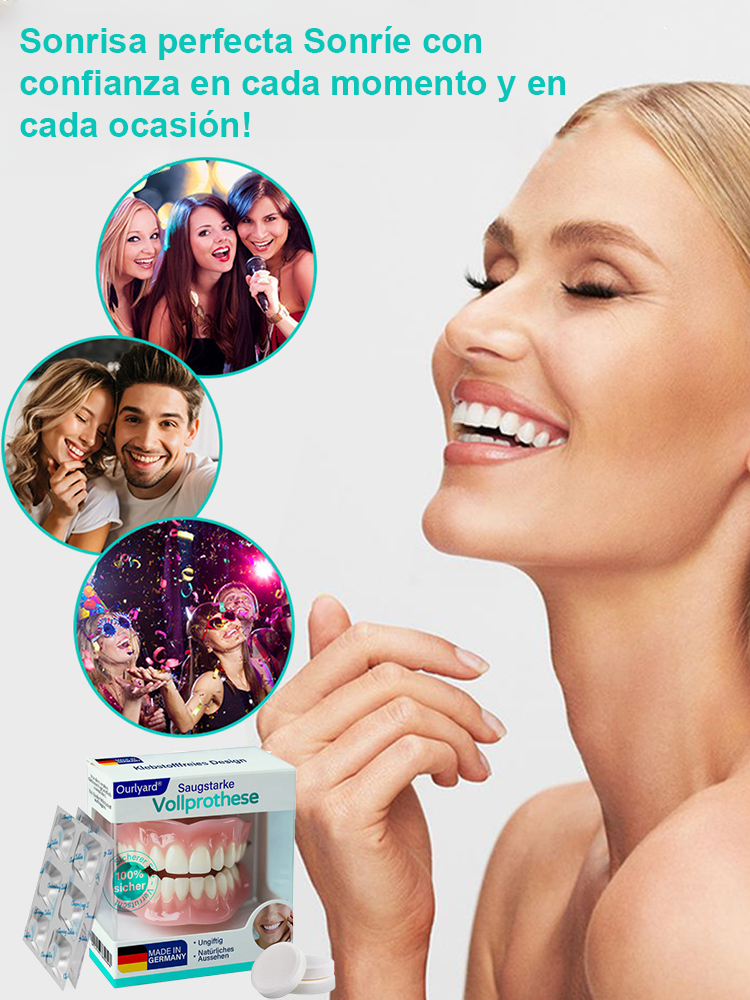 【Nowe odkrycie brytyjskich naukowców】Proteza zębowa z silikonu