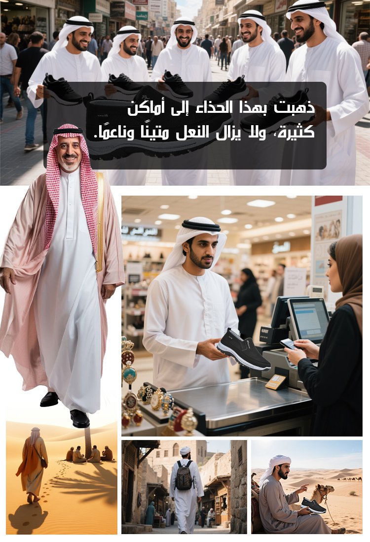 حذاء مشي مريح عالي الجودة مصنوع من شبكة قابلة للتهوية للأب