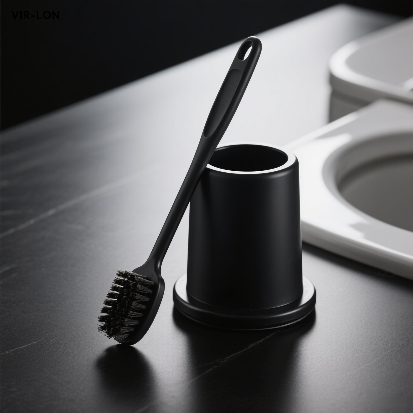 Haushalts-Toilettenbürste ohne toten Winkel