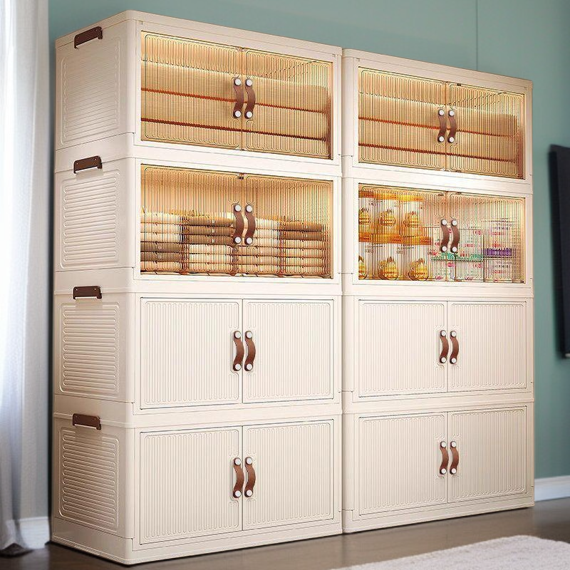 Storage cabinet free installation shoe cabinet kitchen bedroom living room storage cabinet home with