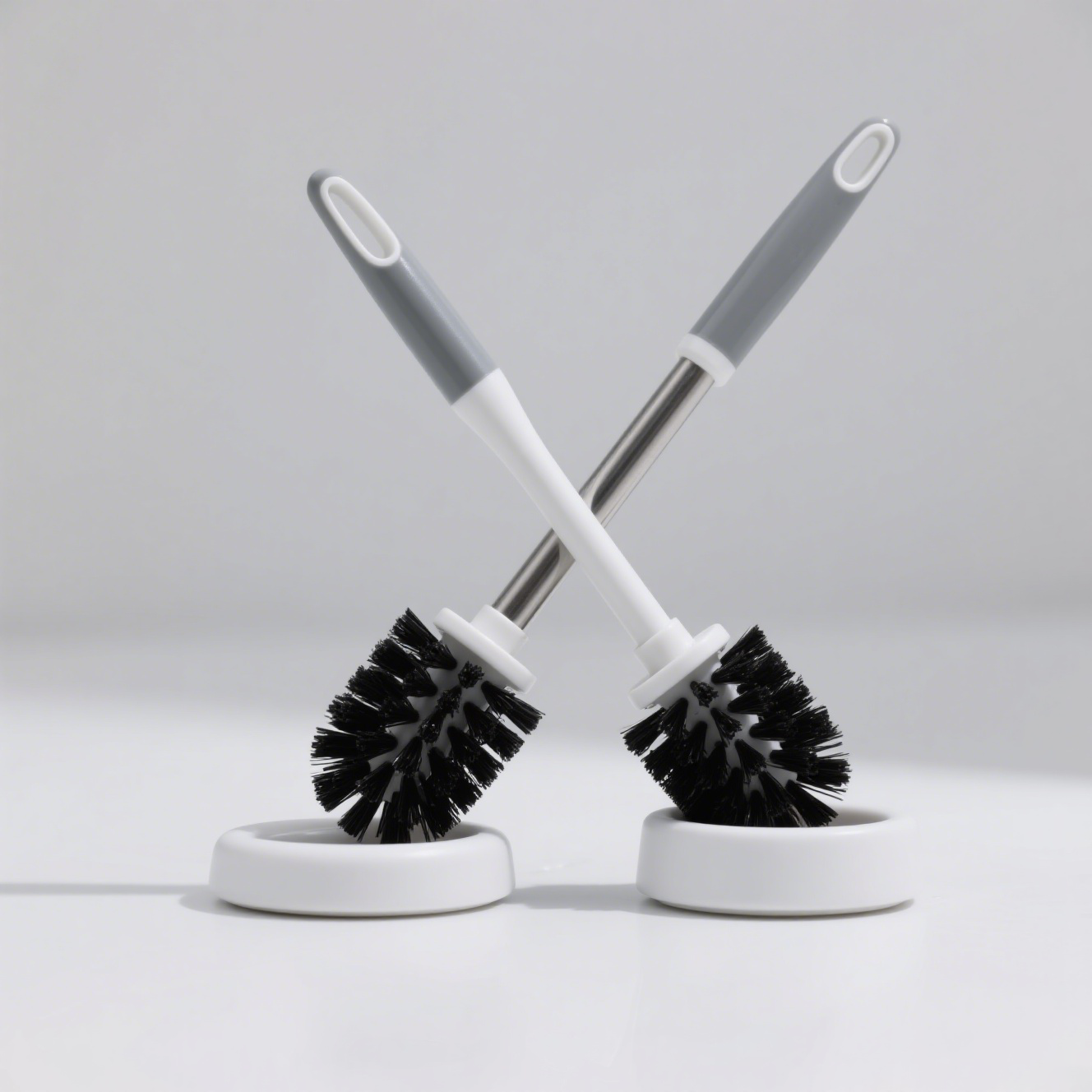 シリコン製交換可能トイレブラシ