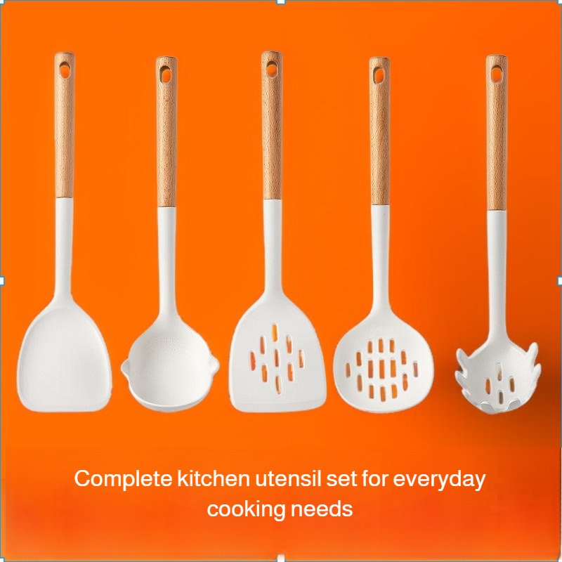 Silicone spatula set